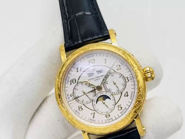 Best Swiss Super Clone Patek Philippe Grand Complications 5160J-001 Replica Watch - Image 3