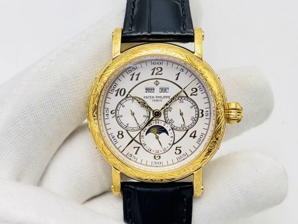 Best Swiss Super Clone Patek Philippe Grand Complications 5160J-001 Replica Watch - Image 2