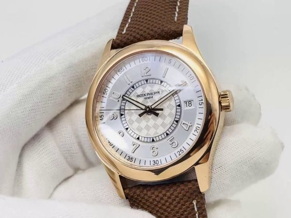 Best Swiss Super Clone Patek Philippe Calatrava 6007G-011 Replica Men's Watch 40mm - Image 4