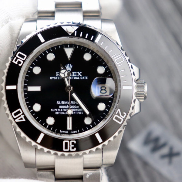 Best Swiss Super Clone Rolex Submariner M116610LN-0001 Replica - 40mm AAA Luxury Dive Watch - Image 3