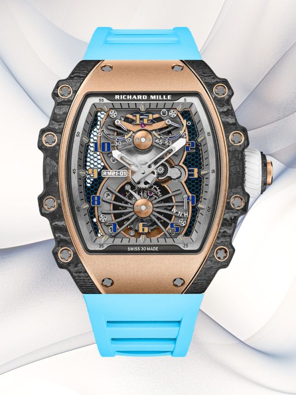 Best Swiss AAA Replica Richard Mille RM 21-01 Tourbillon Aerodyne Skeleton Watch